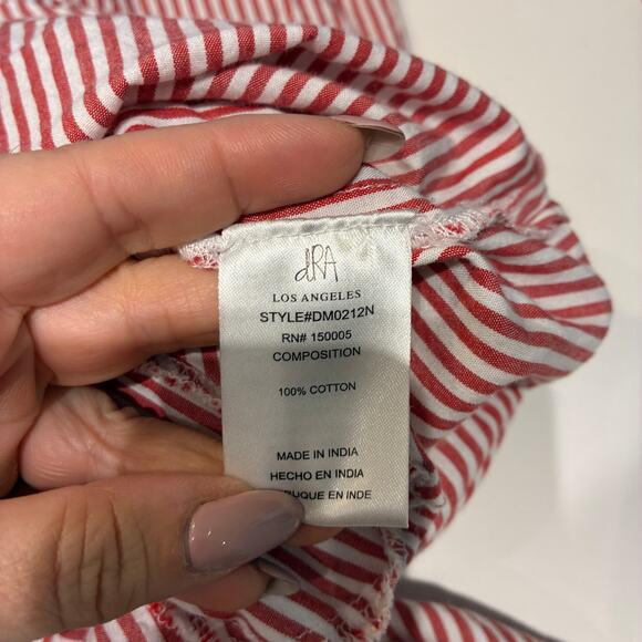 dRA Los Angeles Cassie Midi Dress in Sedona Stripe Large - Picture 10 of 14